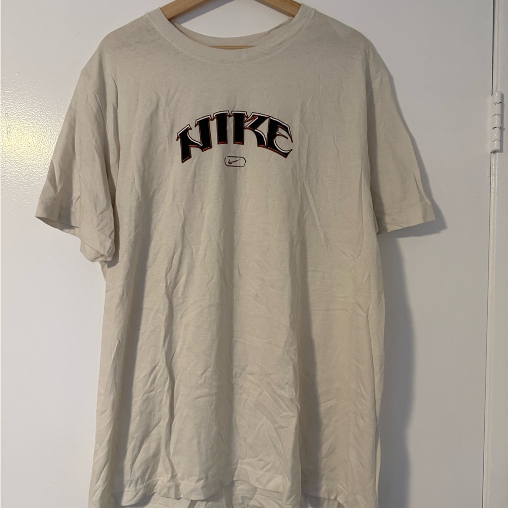 Nike Beige Short Sleeve Men's Tee